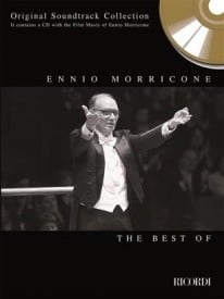 The Best of Ennio Morricone for Piano Published by Ricordi (Book & CD)